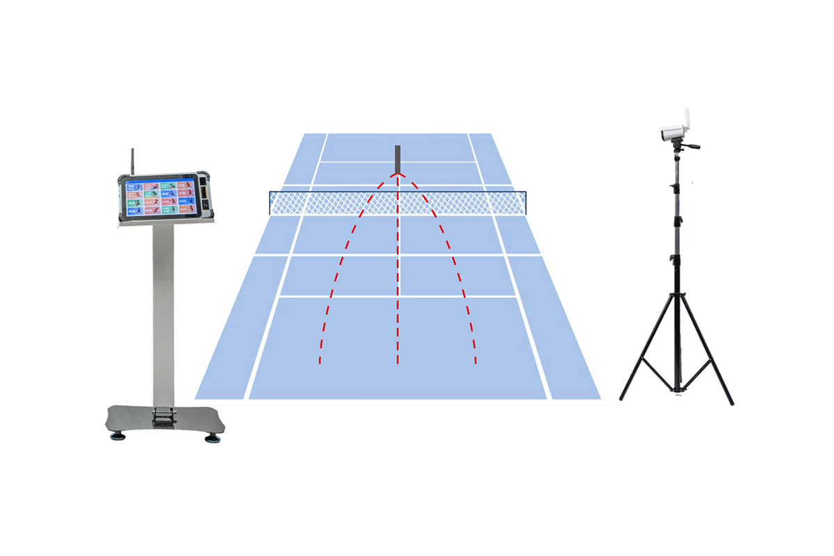AI羽毛球测试仪