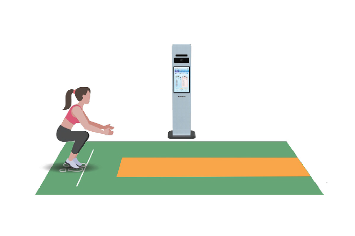 AI智能立定跳远测试仪