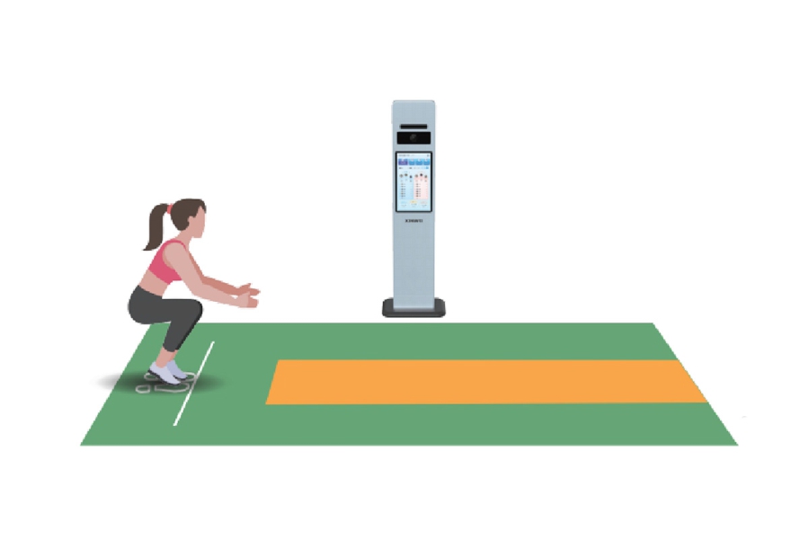 AI智能立定跳远测试仪